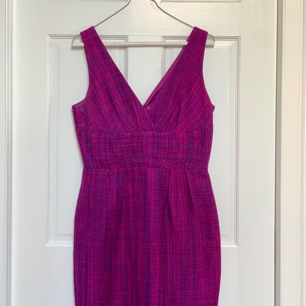Magenta Cocktail dress.